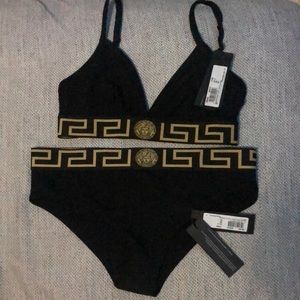 Versace bra and panty set
